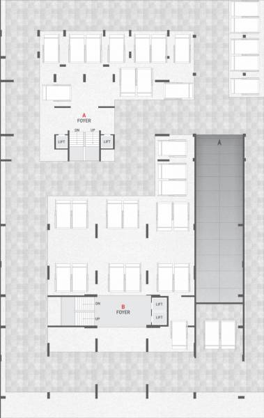  shivansh-glorious Block A and Block B Cluster Plan for Basement Floor