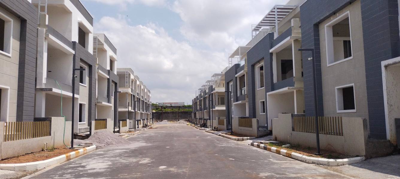 Elevation serene villas Elevation