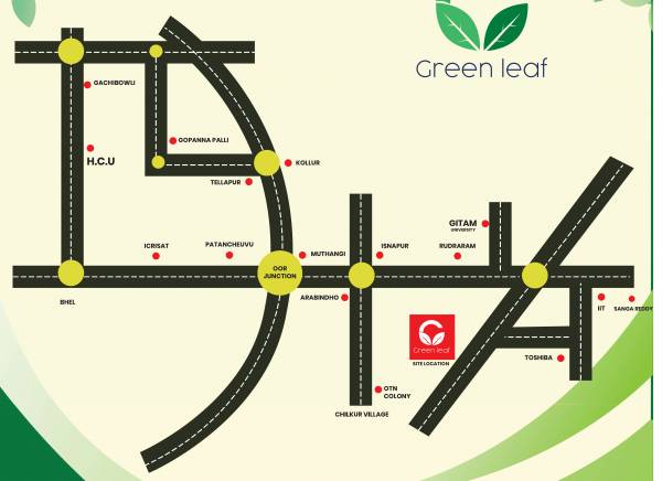  green-leaf Location Plan