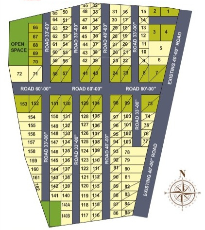  archana-diamond Layout Plan