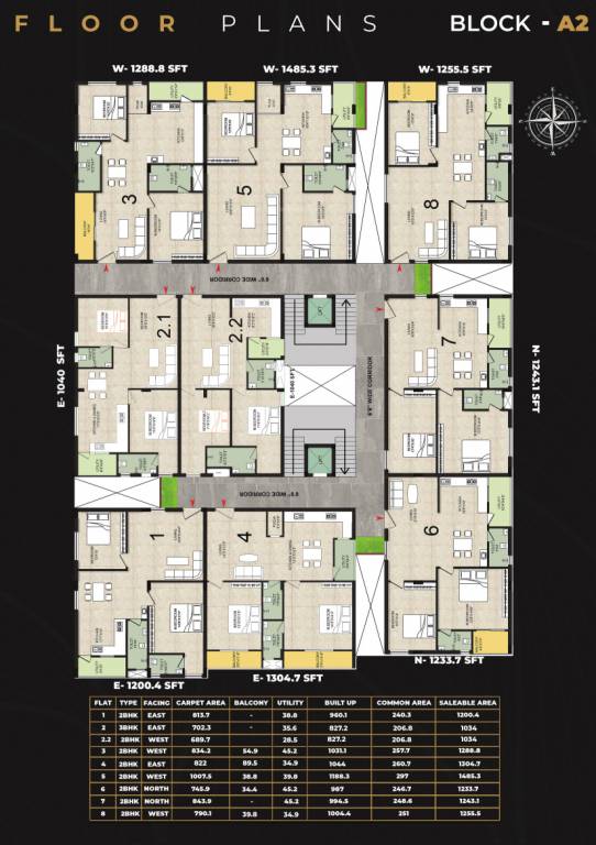  cozy essence elite Building 1 Cluster Plan