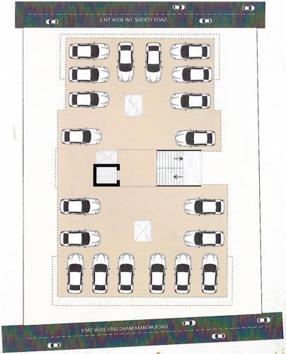  shree-vrajdham-residency A Cluster Plan For Ground Floor
