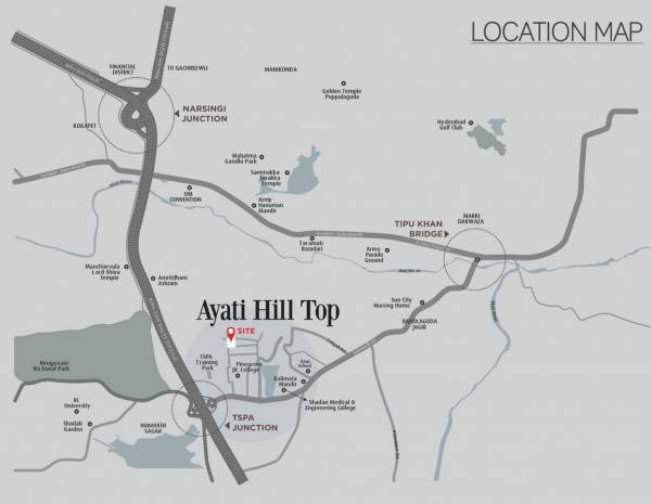  hill-top Location Plan