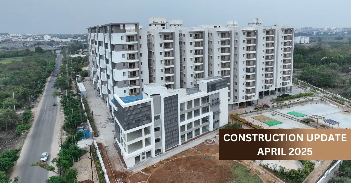 eco nest Construction Status Apr 25