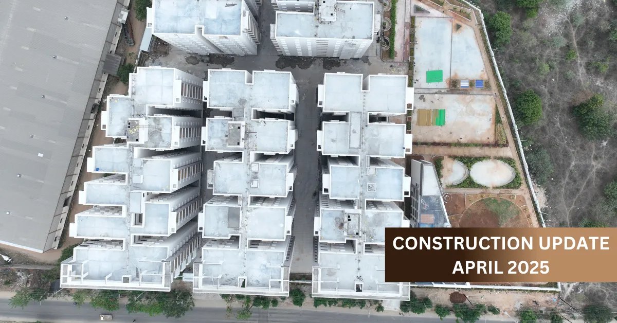 eco nest Construction Status Apr 25