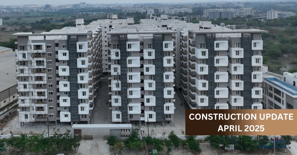 eco nest Construction Status Apr 25