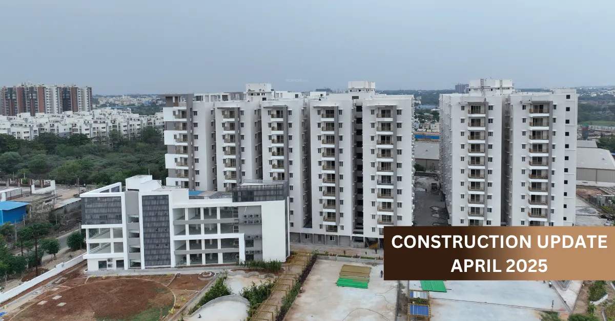 eco nest Construction Status Apr 25