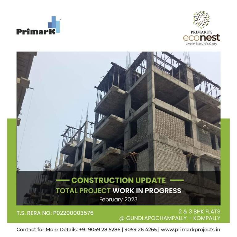 eco nest Primark Eco Nest Block A Construction Status March 23