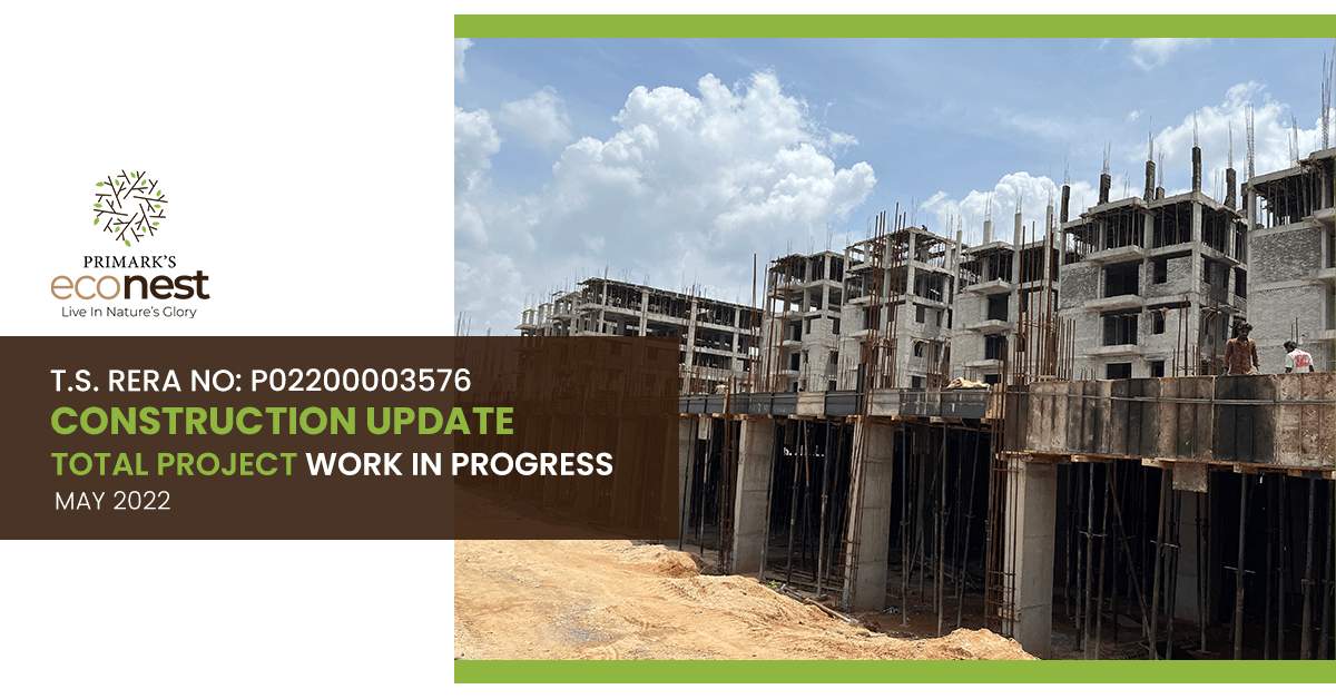 eco nest Primark Eco Nest Block A Construction Status May 22