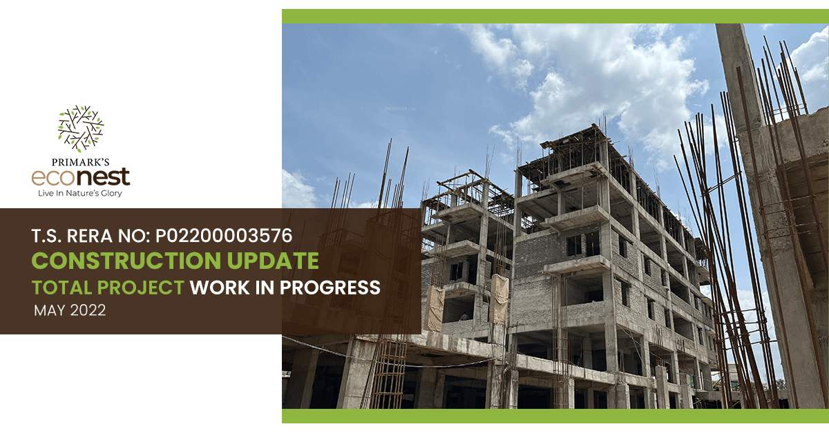 eco nest Primark Eco Nest Block A Construction Status May 22