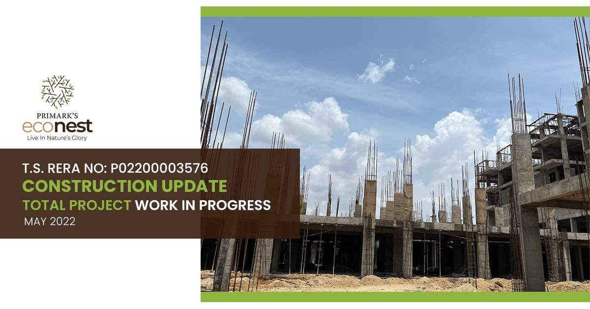 eco nest Primark Eco Nest Block A Construction Status May 22