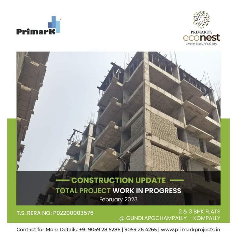 eco nest Primark Eco Nest Block C Construction Status March 23