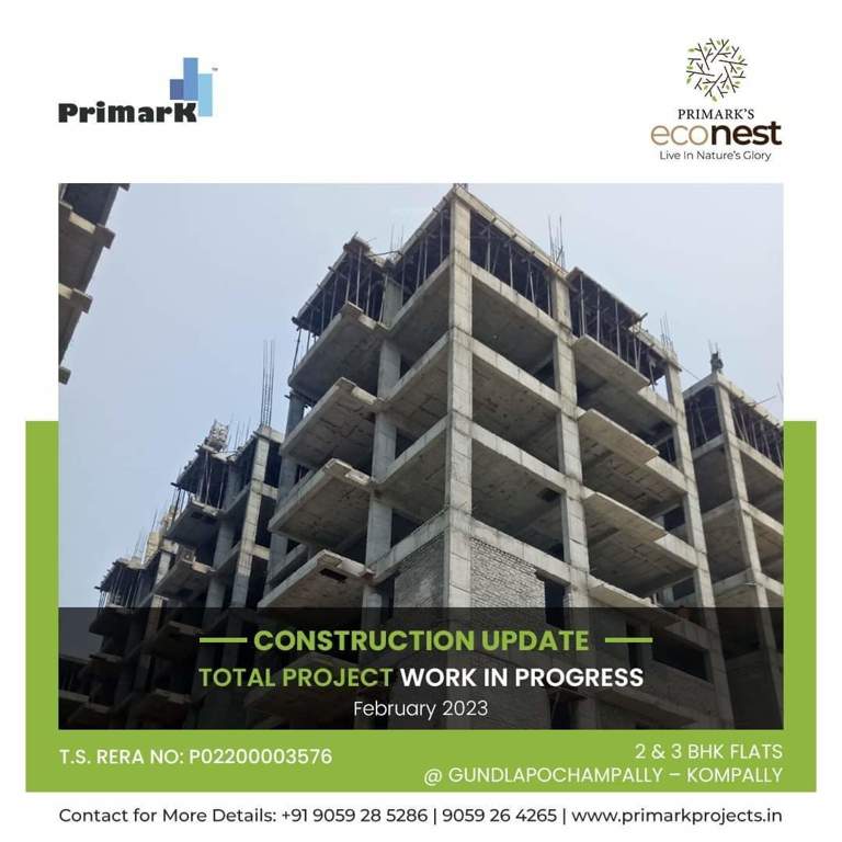 eco nest Primark Eco Nest Block D Construction Status March 23