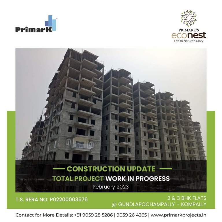 eco nest Primark Eco Nest Block D Construction Status March 23