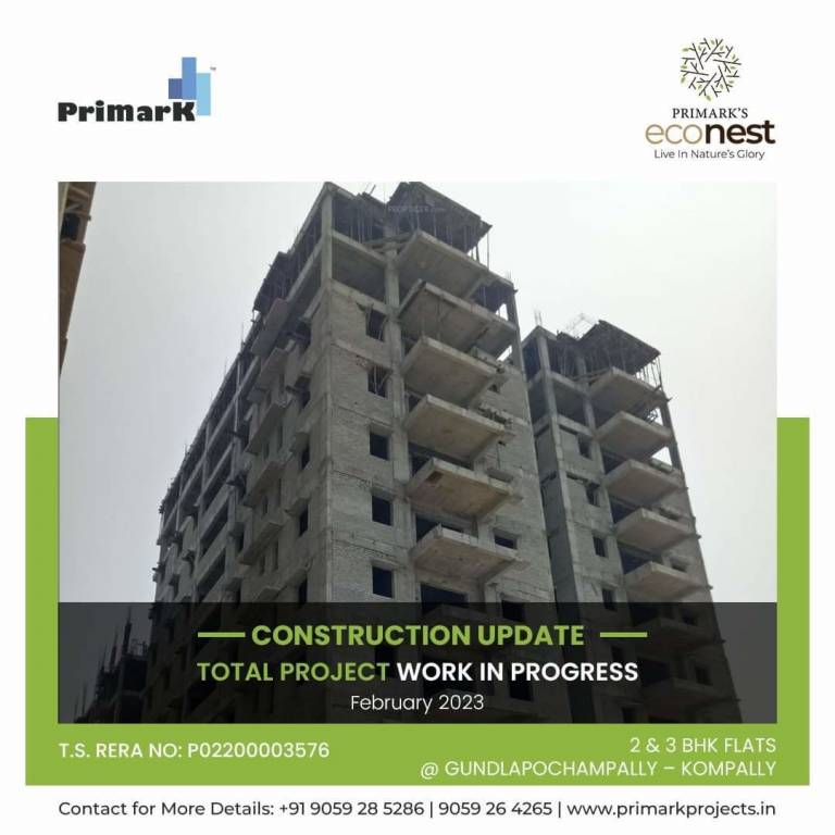 eco nest Primark Eco Nest Block E Construction Status March 23