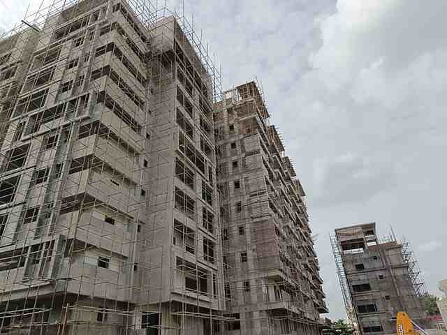  gnr vasavi nirvana Block A Construction Status July 23