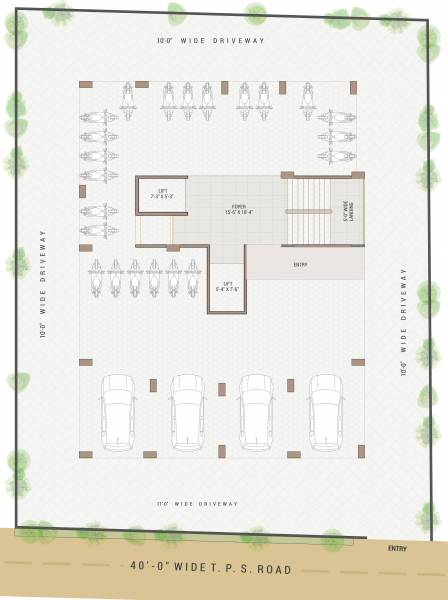  residency-iii One Cluster Plan For Ground Floor