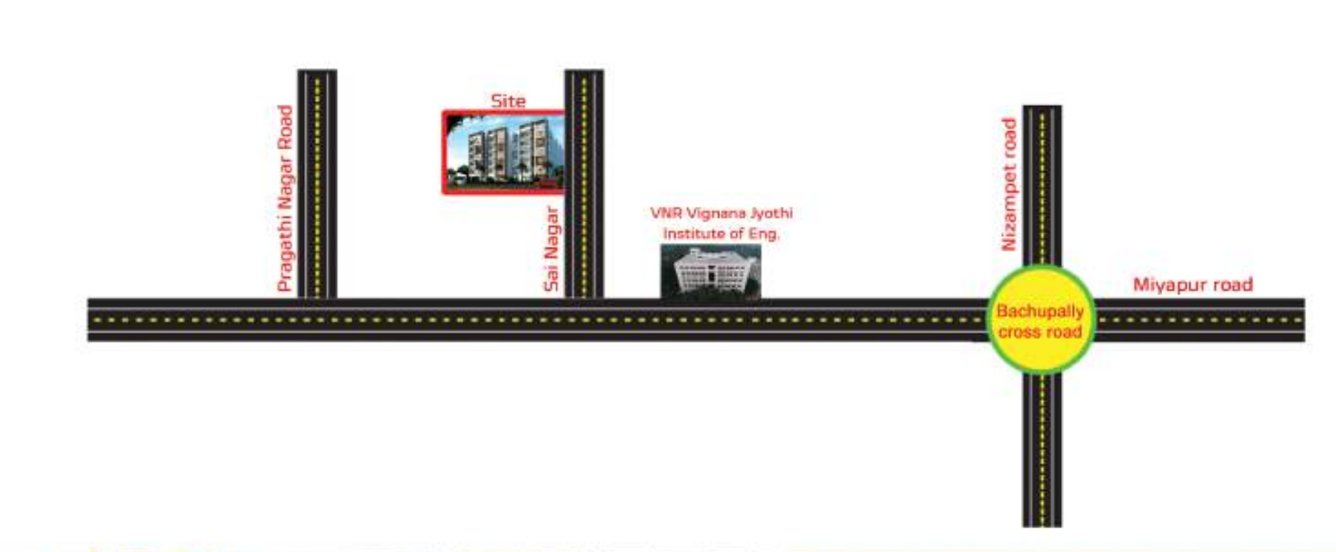  fortuner homes Location Plan
