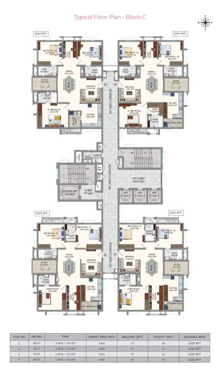  the nirvana Block C1 Cluster Plan