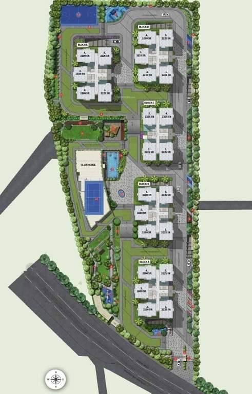  the nirvana Layout Plan