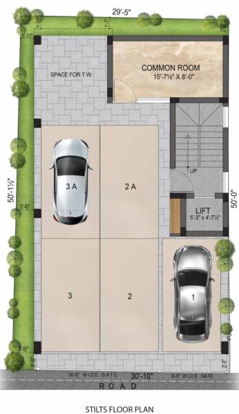  akshayam Akshayam Stilt Cluster Plan