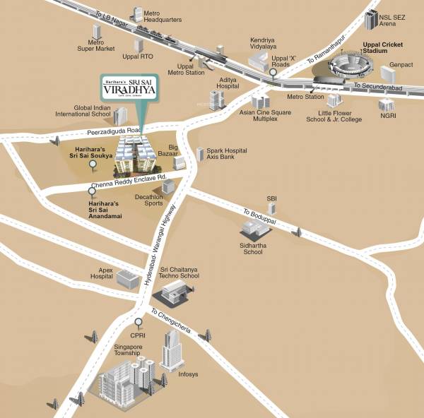  sri-sai-viradhya Location Plan