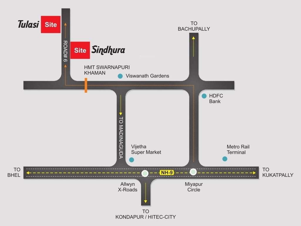  sln s sindhura Location Plan