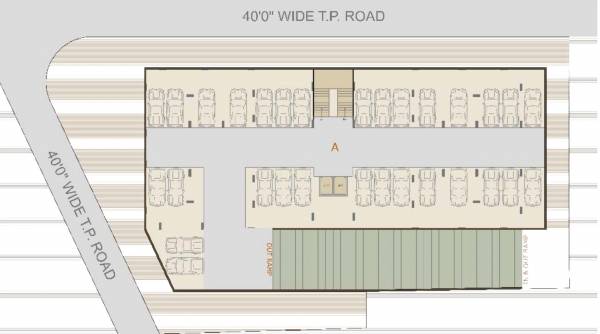  goras-pride Block A Basement Cluster Plan