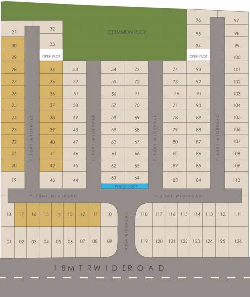  villa-126 Layout Plan