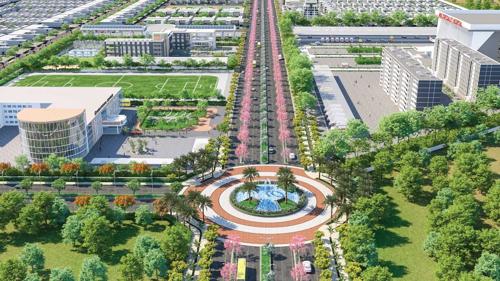  giga-citi-phase-3 Landscape Garden and Tree Planting