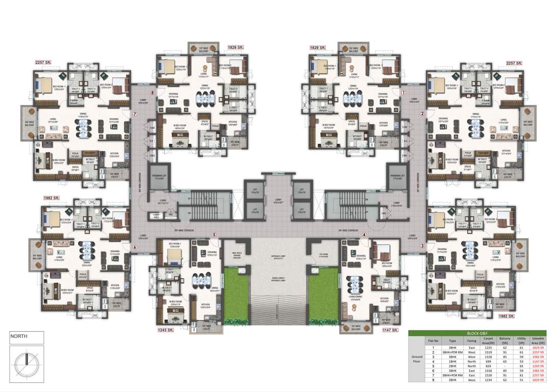  zenon Block A Cluster Plan