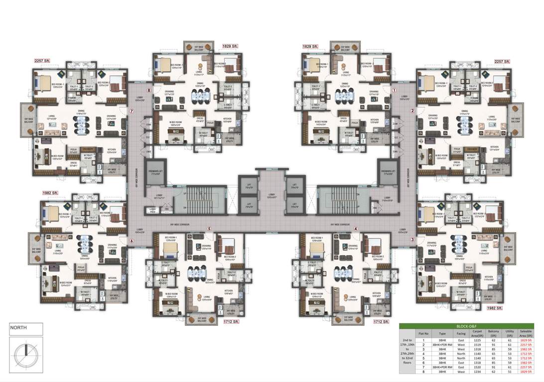  zenon Block C Cluster Plan