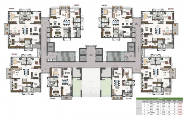 Block E Cluster Plan for 1st Floor zenon Block E Cluster Plan for 1st Floor