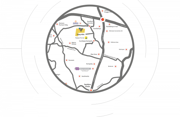 locationPlan of Minerva Vijay Hills