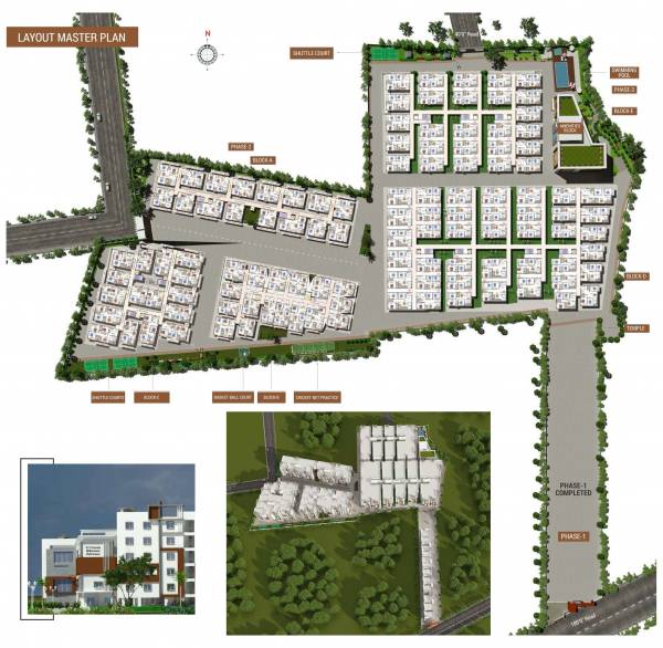  sri-tirumala-millennium-phase-iii Layout Plan