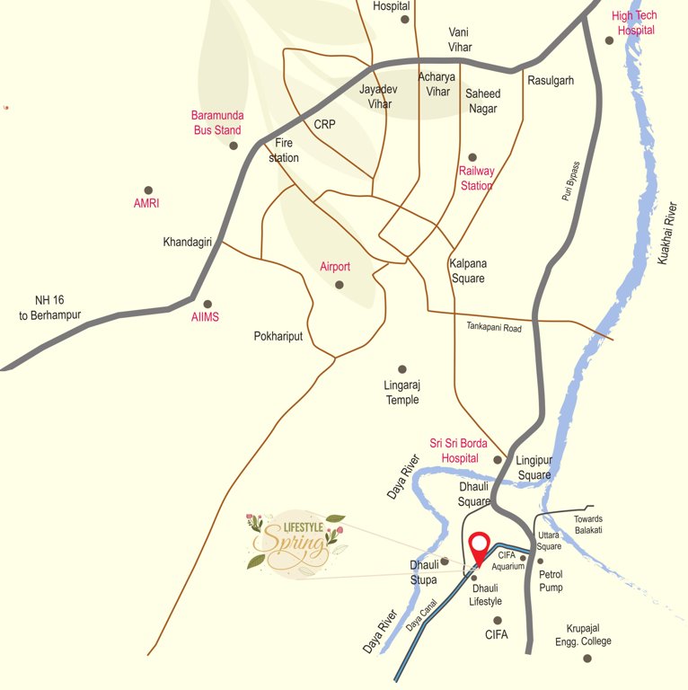  spring Location Plan