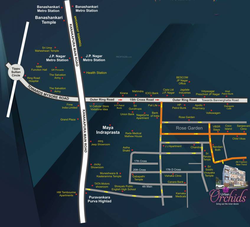  orchids Location Plan