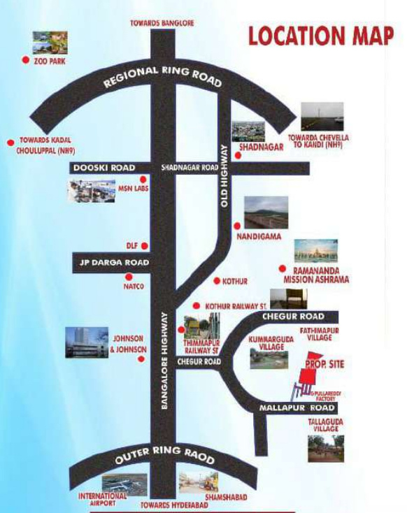  luckie township phase ii Location Plan