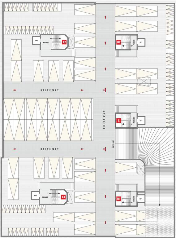  shaligram flats A1, A2, B1, B2, C Cluster Plan