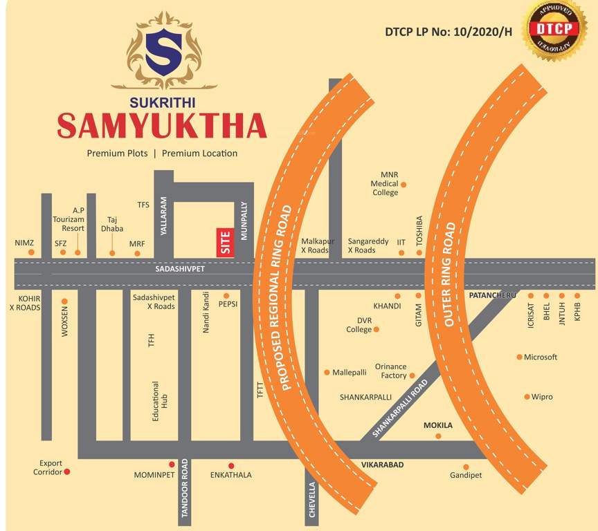  samyuktha  Location Plan