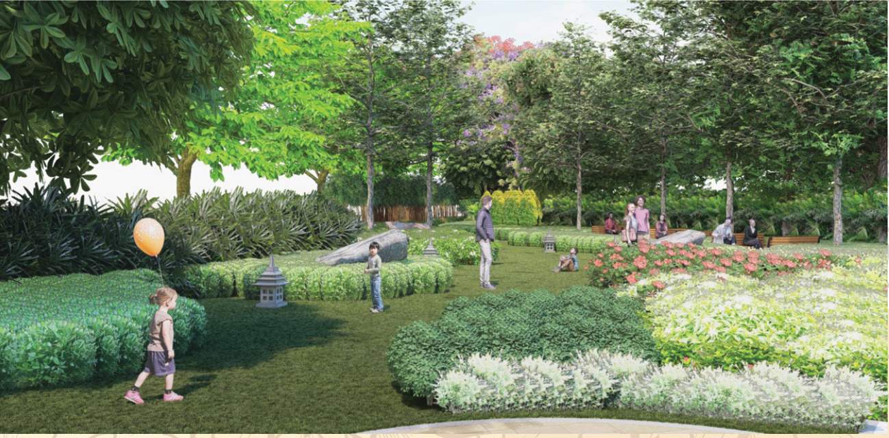  marigold Landscape Garden and Tree Planting