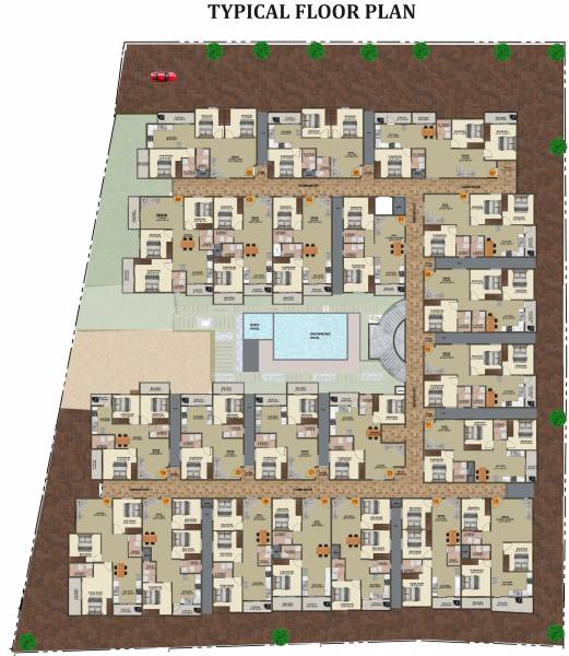  sasmara Sasmara Cluster Plan from 1st to 3rd Floor