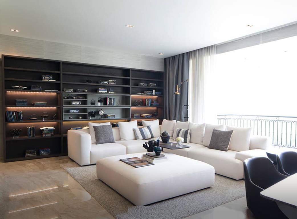  house of hiranandani octavius Living Area