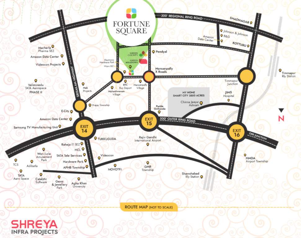  fortune square Location Plan