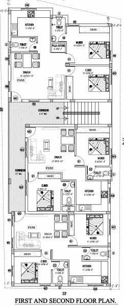  vedant Vedant Cluster Plan From 1st to 2nd Floor