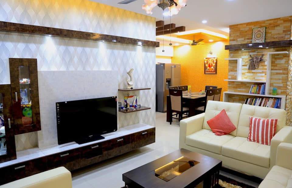  the luxury residency Living Area