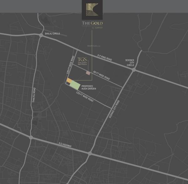  the-gold Location Plan