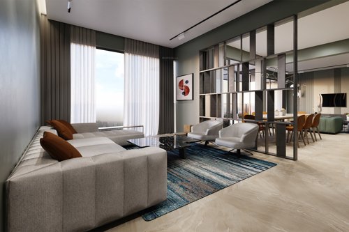  the-gold Living Area