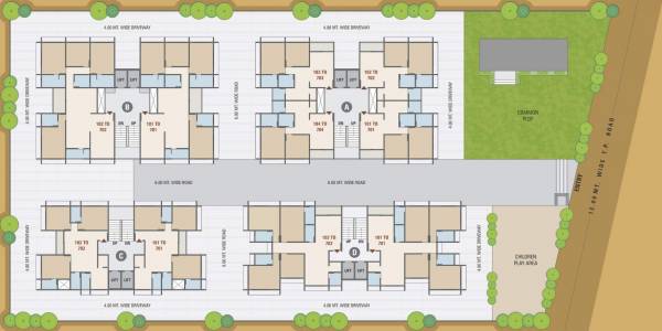  aamrakunj-parshad Layout Plan