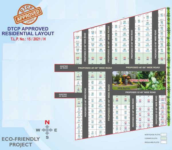  sri-yadadri-gardens Layout Plan